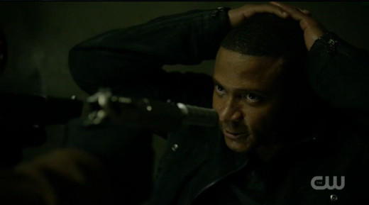 This is what happens to Diggle when Oliver isn't where he's supposed to be.