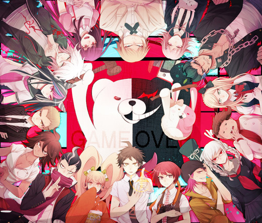 The cast of Danganropa
