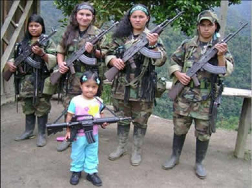 colombia children and armed conflict in the past