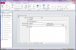 database application development - forms