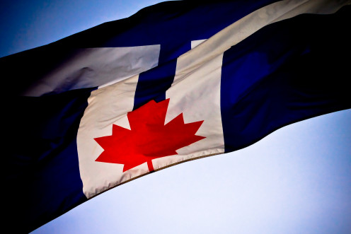 Toronto flag at CNE