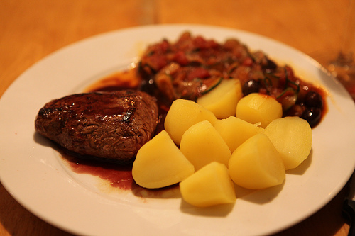 Some older adults and elderly people prefer their meals simple -- meat and potatoes are a staple for some.