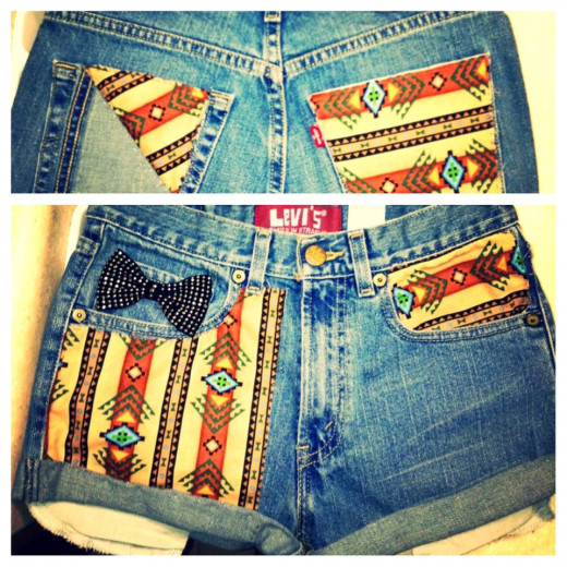 Custom DIY Shorts! Revamping your old jeans into something new and ...