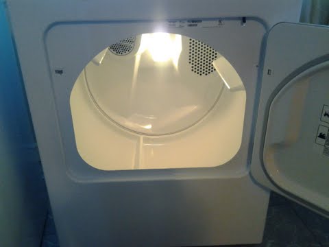 As you can see the light is very bright inside the dryer.