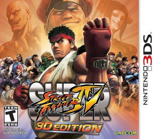 Street Fighter Returns as an AWESEME 3DS XL Game.