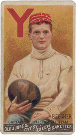 The Original Football Card, produced in the 1880s.