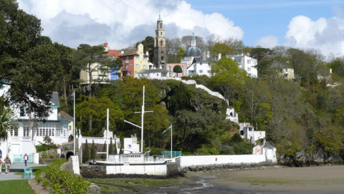 Attribution: Peter Trimming http://commons.wikimedia.org/wiki/File:Portmeirion_-_Village_From_Near_the_Hotel_-_geograph.org.uk_-_1224526.jpg