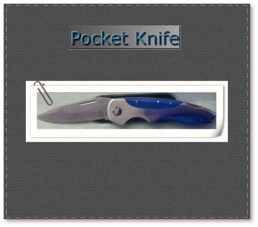 Pocket knife