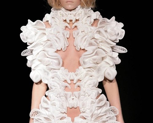 Clothing made from a 3D printer.  Will there be more good or bad from this new technology?