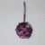 purple wire with speckled beads