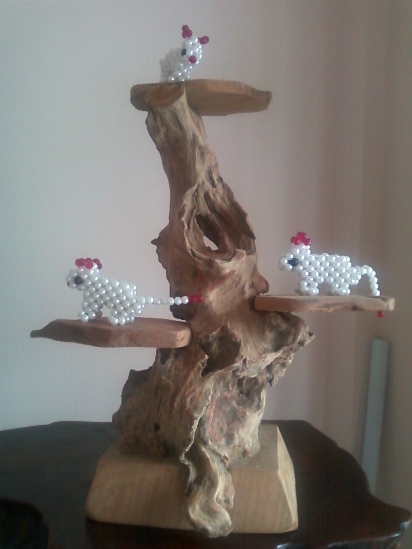 Drift & earthen wood stands