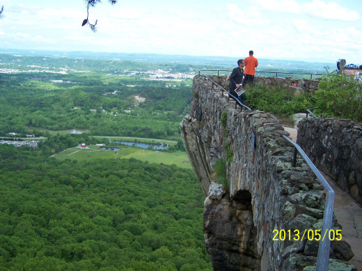 LOOKOUT MOUNTAIN WAS APPROPRIATELY NAMED