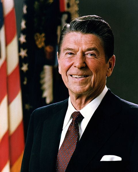 The 40th President, Ronald Reagan