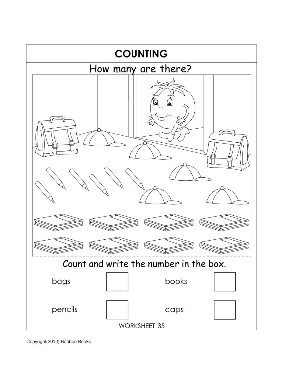 Kindergarten Ukg English Worksheets
