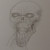 More pencil shading around the mouth and add blood dribbles too More pencil shading around the mouth and add blood dribbles too