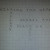 I penciled in my message on graph paper.