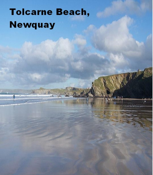 Beachside Restaurants in Newquay, Cornwall: Tolcarne Beach