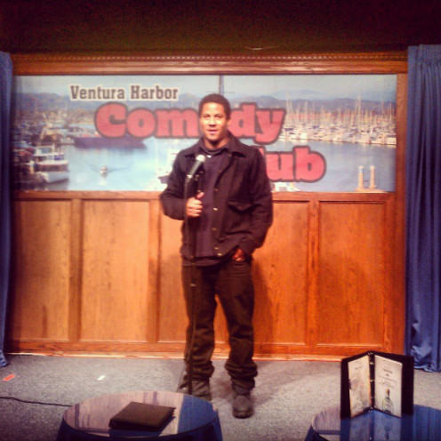 Me, performing in Ventura, CA