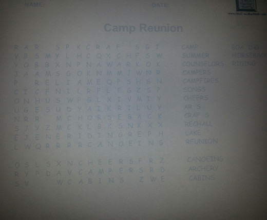 The finished puzzle before editting.