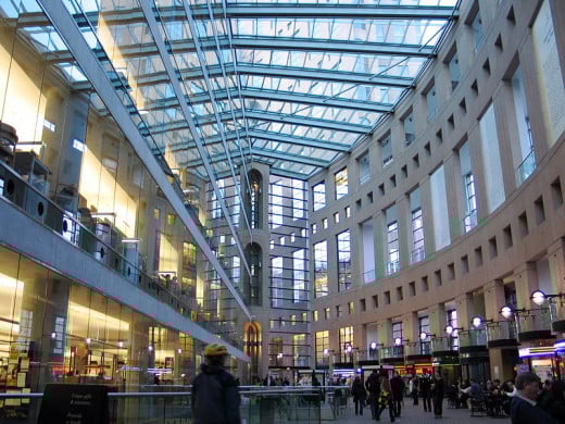 Vancouver Public Library Atrium