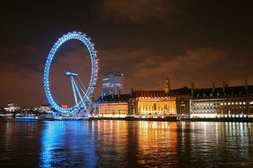 London Eye at Night