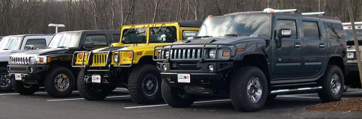 the 2006 Hummer lineup