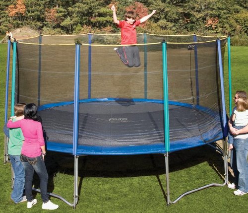 Safe Fun for all the Family - 15ft Pure Fun Trampoline