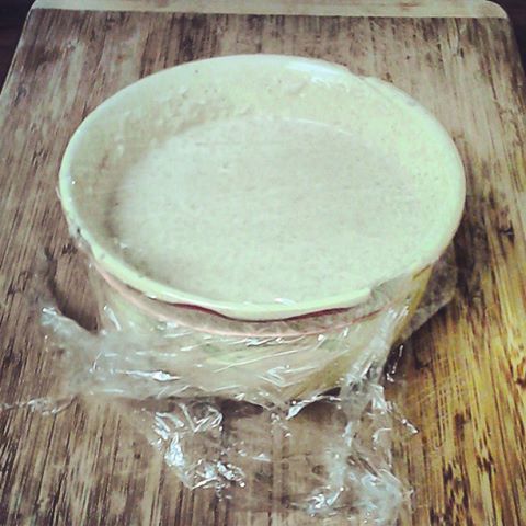Crepe Mix from Refrigerator ... nice & chilled