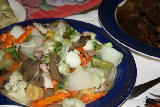 Chop seuy - Filipino Food 
