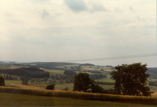 West Germany countryside