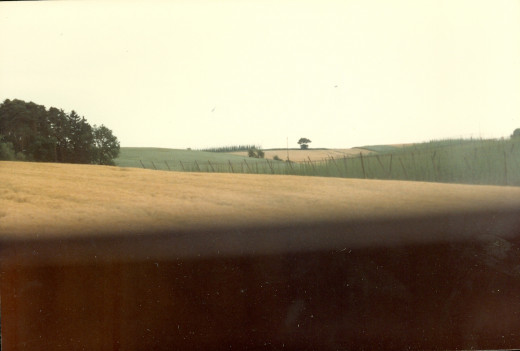 West Germany countryside