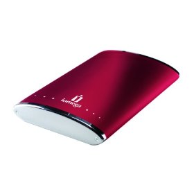 Iomega eGo USB 2.0 320 GB Rugged Portable Hard Drive (Ruby Red)  