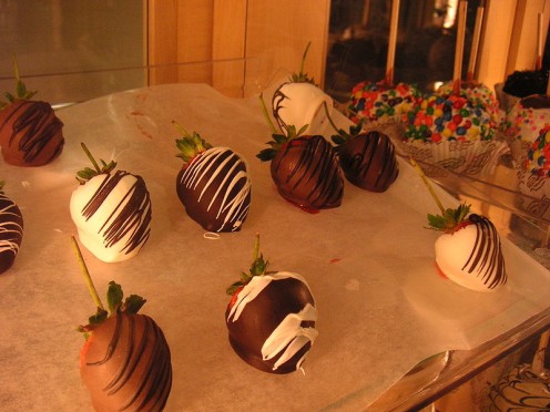 Chocolate-covered strawberries