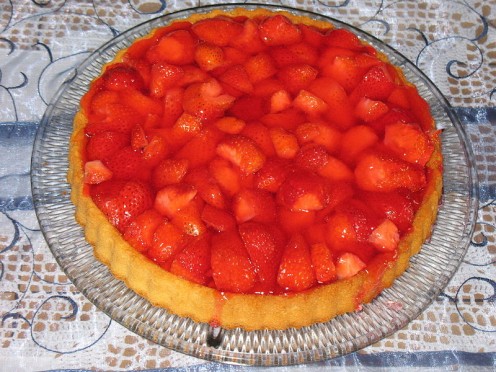 Strawberry pie