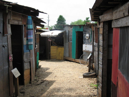  Habitat for Humanity International's Global Village and Discovery Center in Americus, GA recreates a slum for educational purposes.