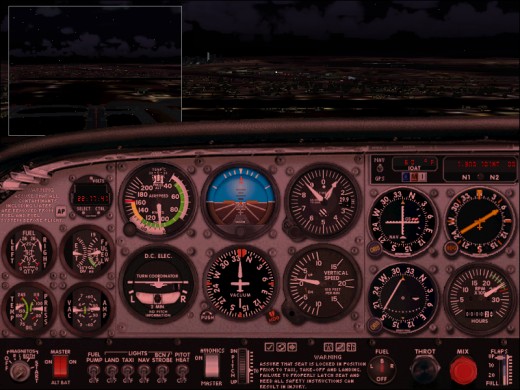 Screenshot of Cessna 172SP Cockpit