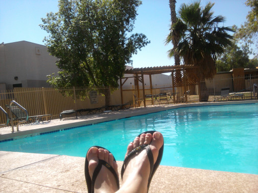 relaxing feet!