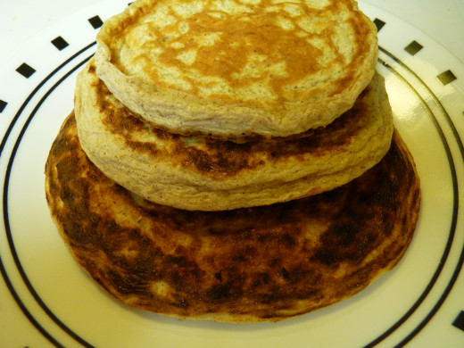 Oatmeal Cottage Cheese Pancake