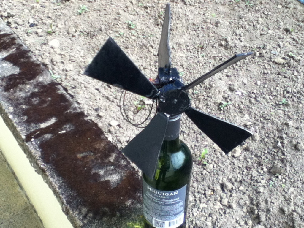  - How to build your own miniature wind powered turbine at home