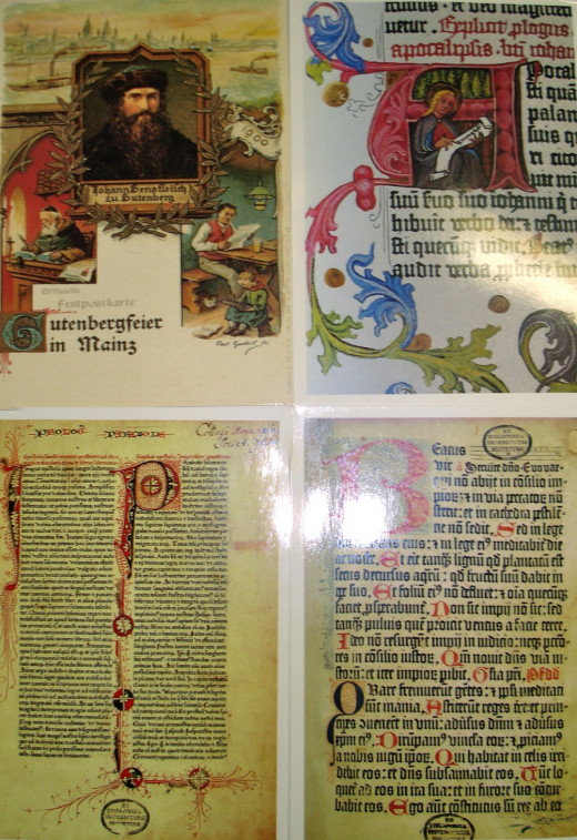 Showing the Printing Type and Added Decoration