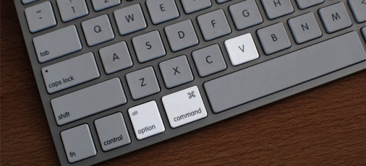 mac keyboard copy and paste