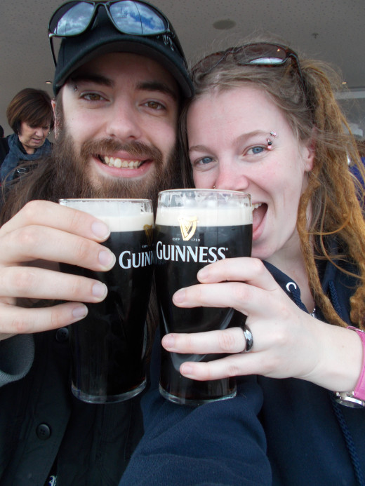 Guinness fresh from the tap, only 7-9 days old