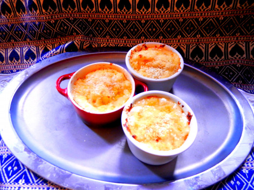 Ready to eat -- super-cheesy Queso-Mac