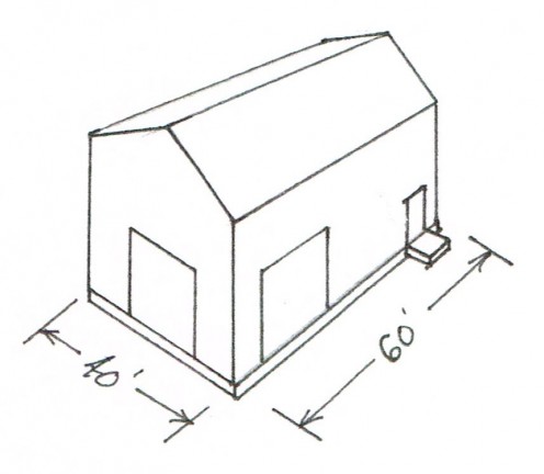 A 40x60 Steel Building. How do you build one?