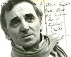 The Singer Charles Aznavour