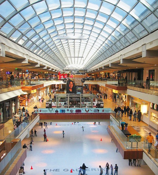 Ice Rink at the Houston Galleria