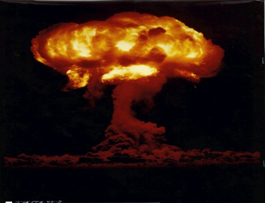 Nuclear test Franklin Prime during Operation Plumbbob.