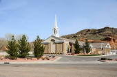 Mormon Church in Gunlock, Utah