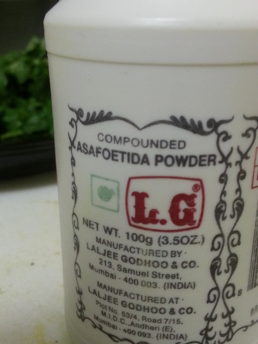 Asafoetida tough to spell it :)