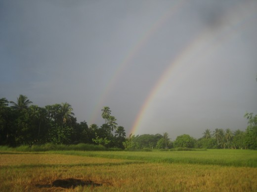 Double rainbow effect (Photo Source: Ireno Alcala)
